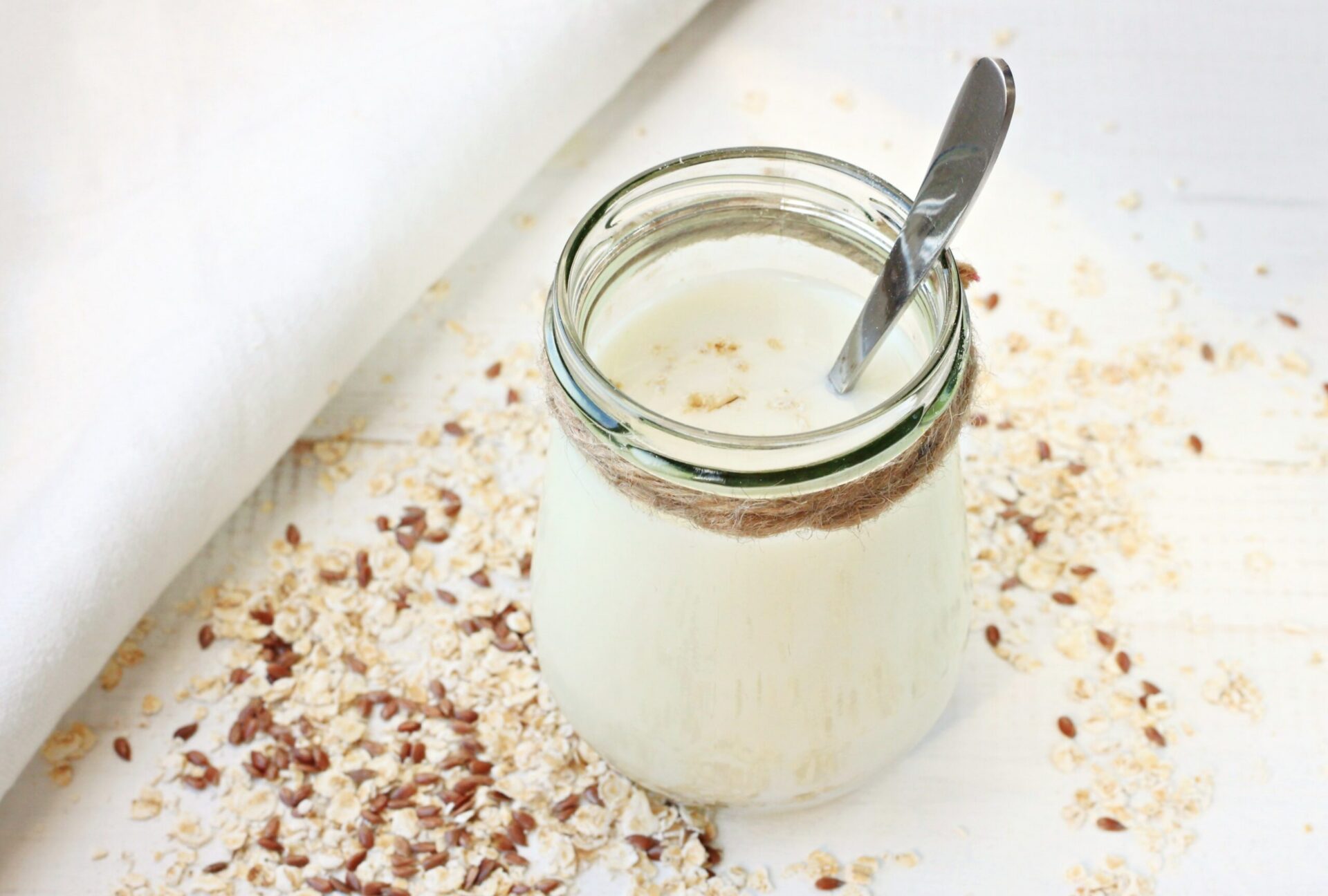 Leinsamenmilch
